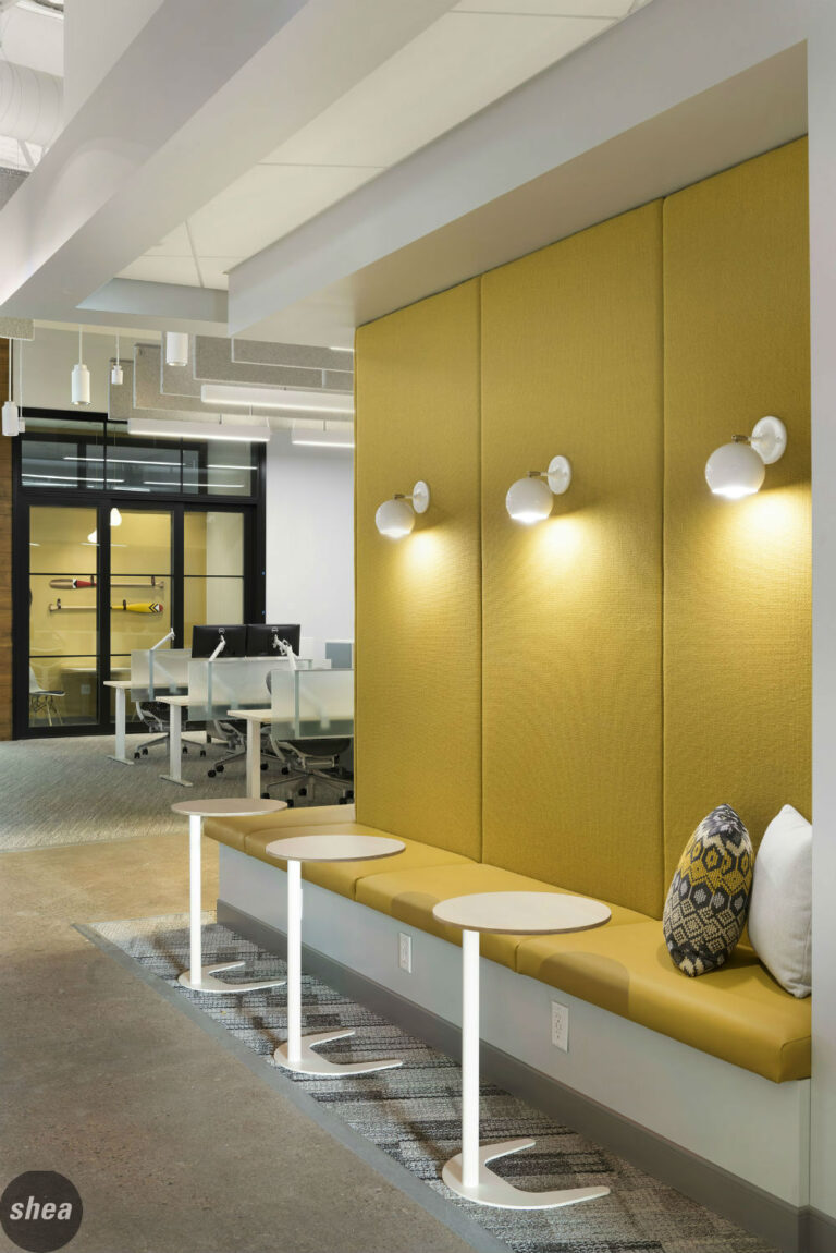 open co-working space created by Shea Design