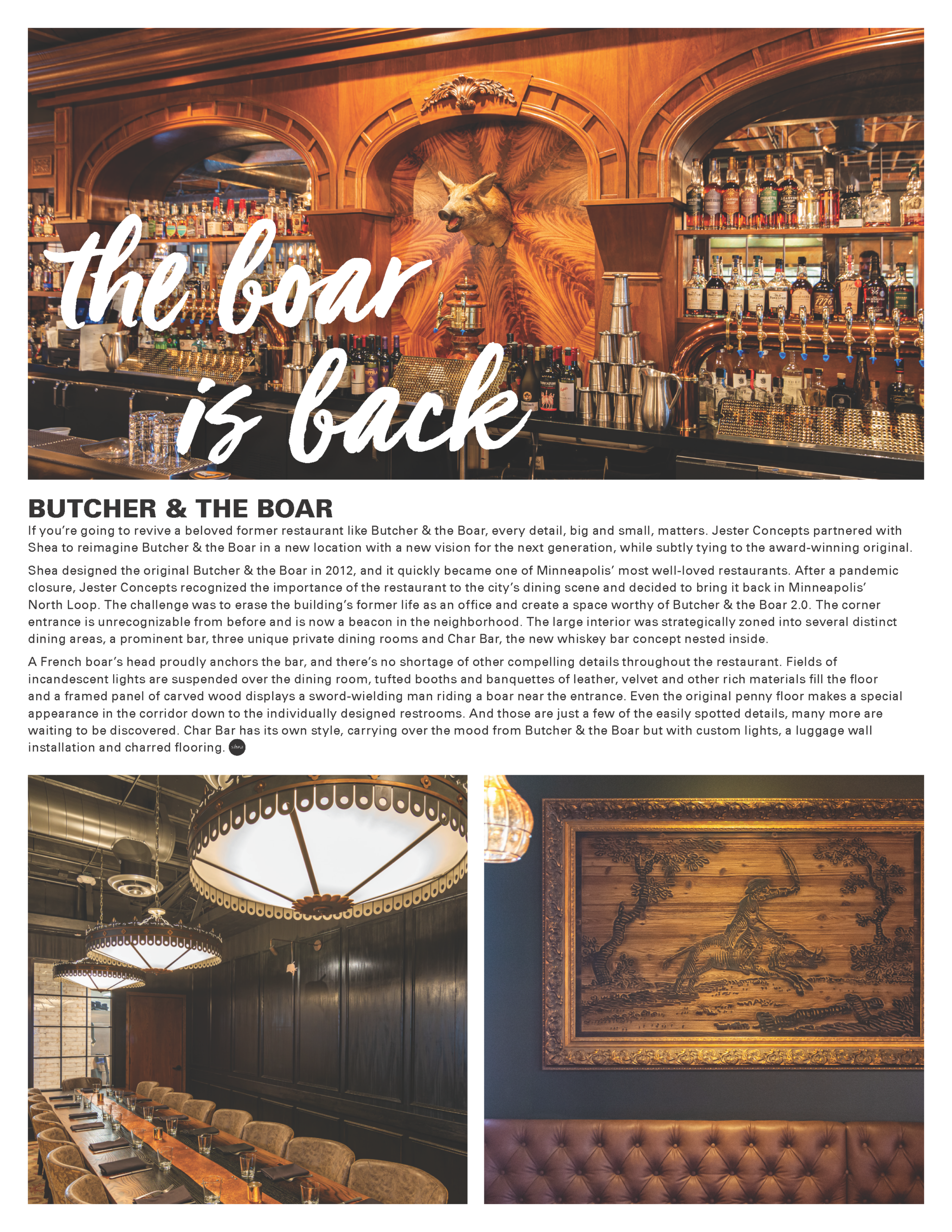 The boar is back - butcher and the boar