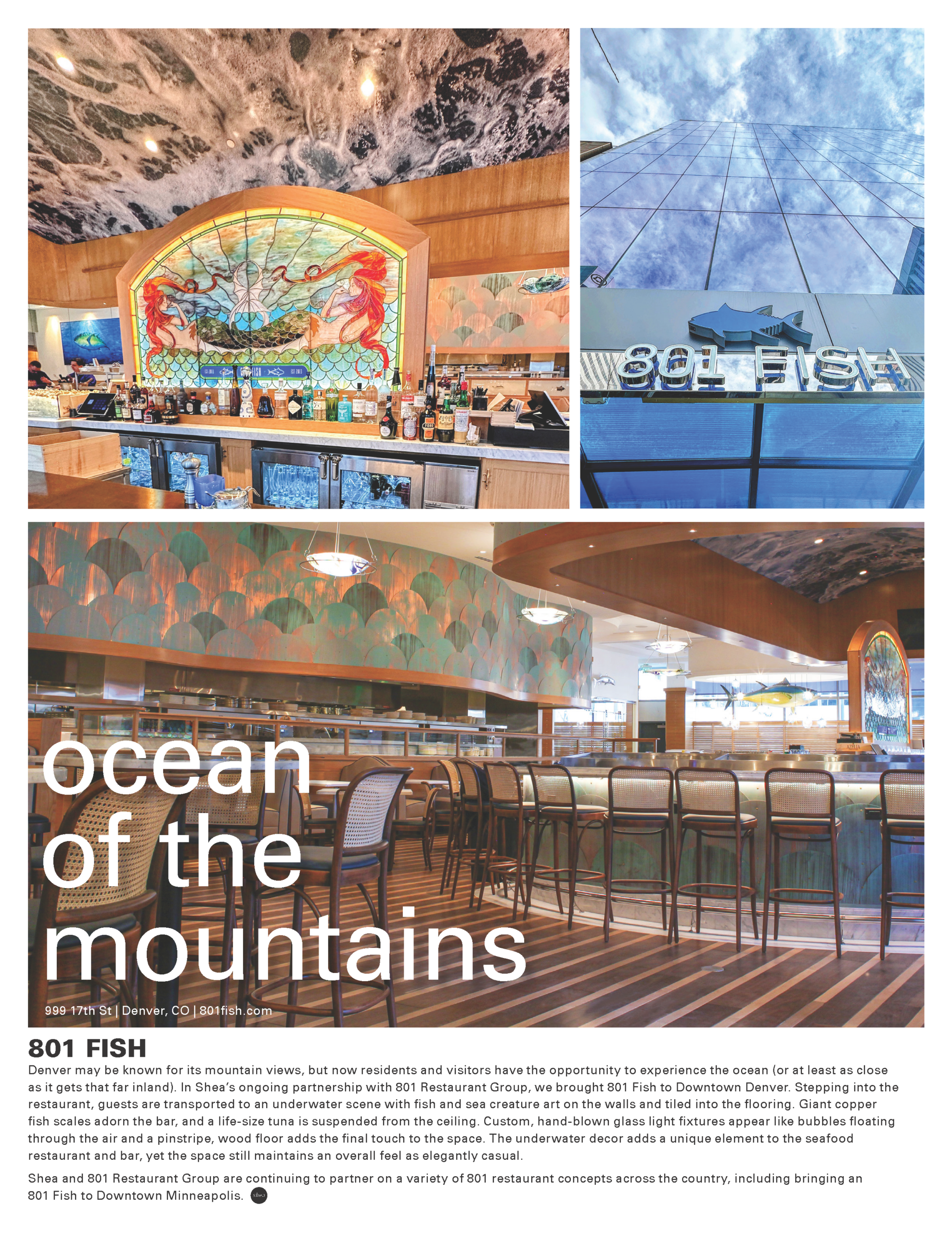 Ocean of the mountain