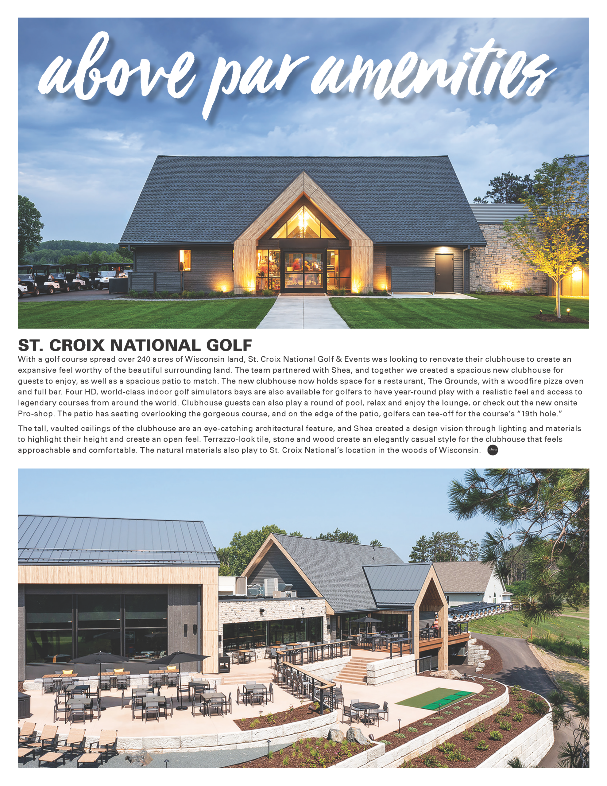 St. Croix nation gold - above par amenities