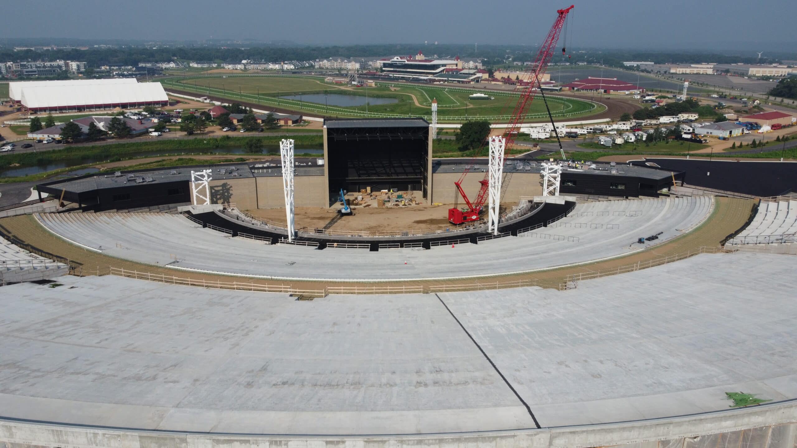 Shakopee Amphitheater Arial View - Front