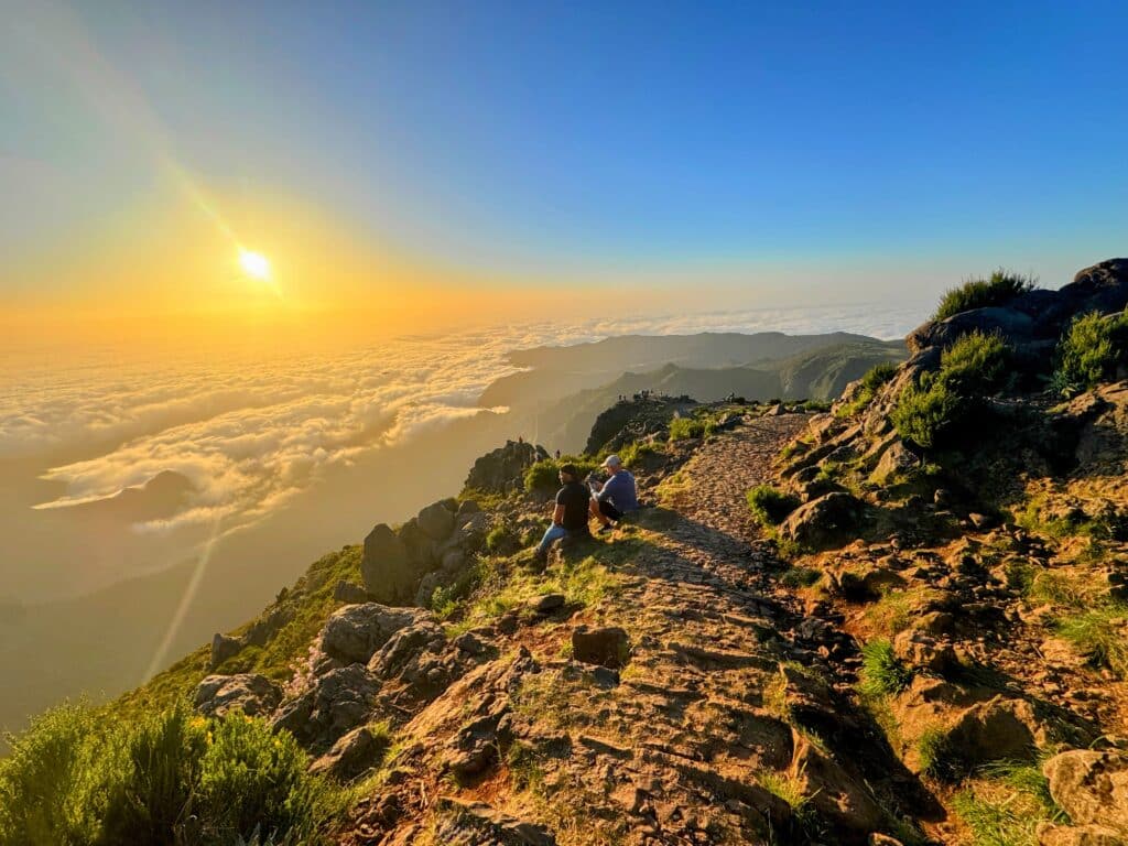 Sunset in Madeira, Portugal