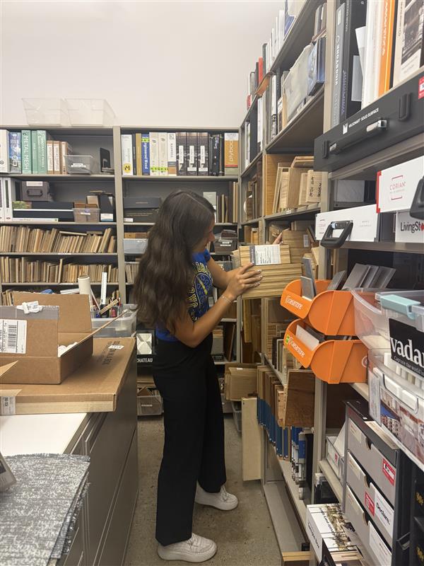 Sorting materials library