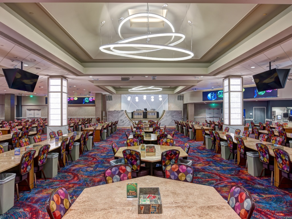 Bingo Floor at Mystic Lake Casino