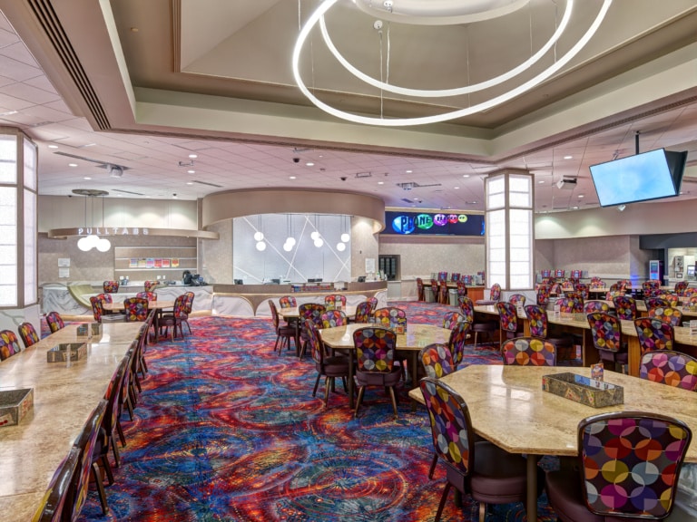 Bingo Floor at Mystic Lake Casino
