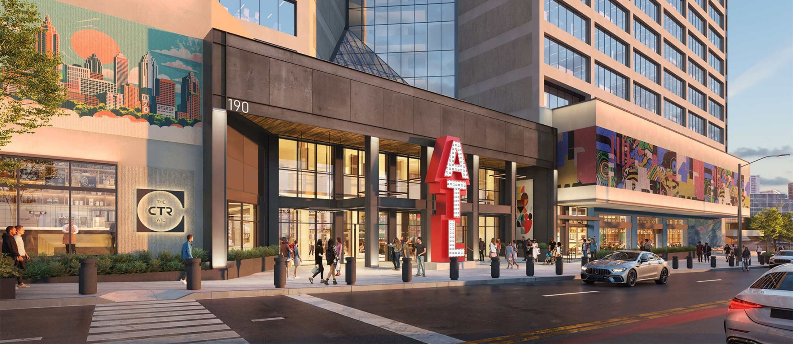 Featured Image for CTR Food Works Brings Life into Former CNN Center